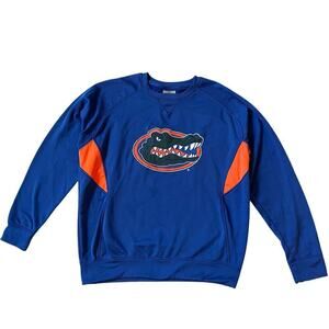 Florida Gators Colosseum Athletics Sweatshirt | L, Royal Blue NCAA Logo Pullover